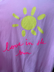 T-shirt Love in the Sun - rose