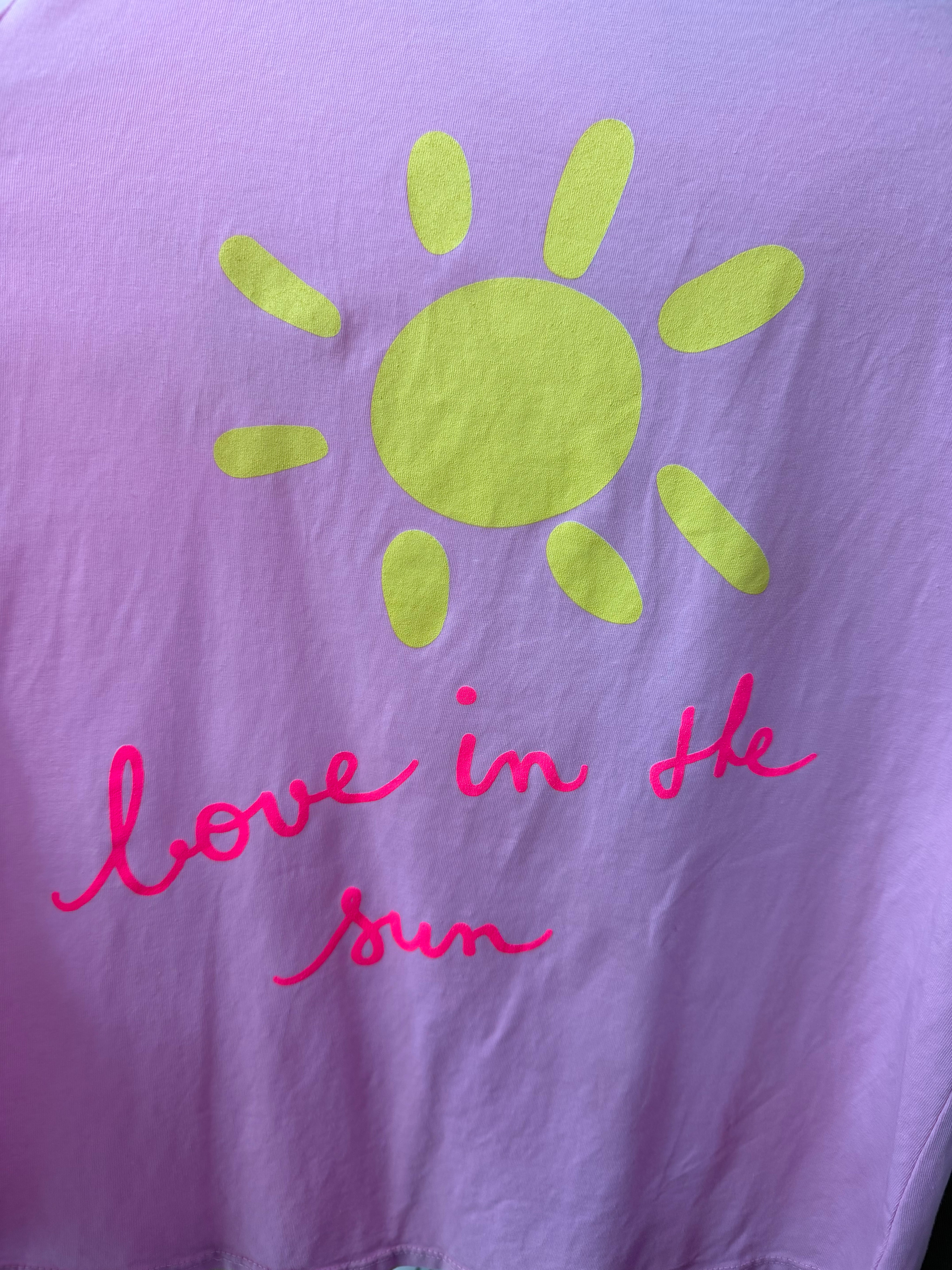 T-shirt Love in the Sun - rose