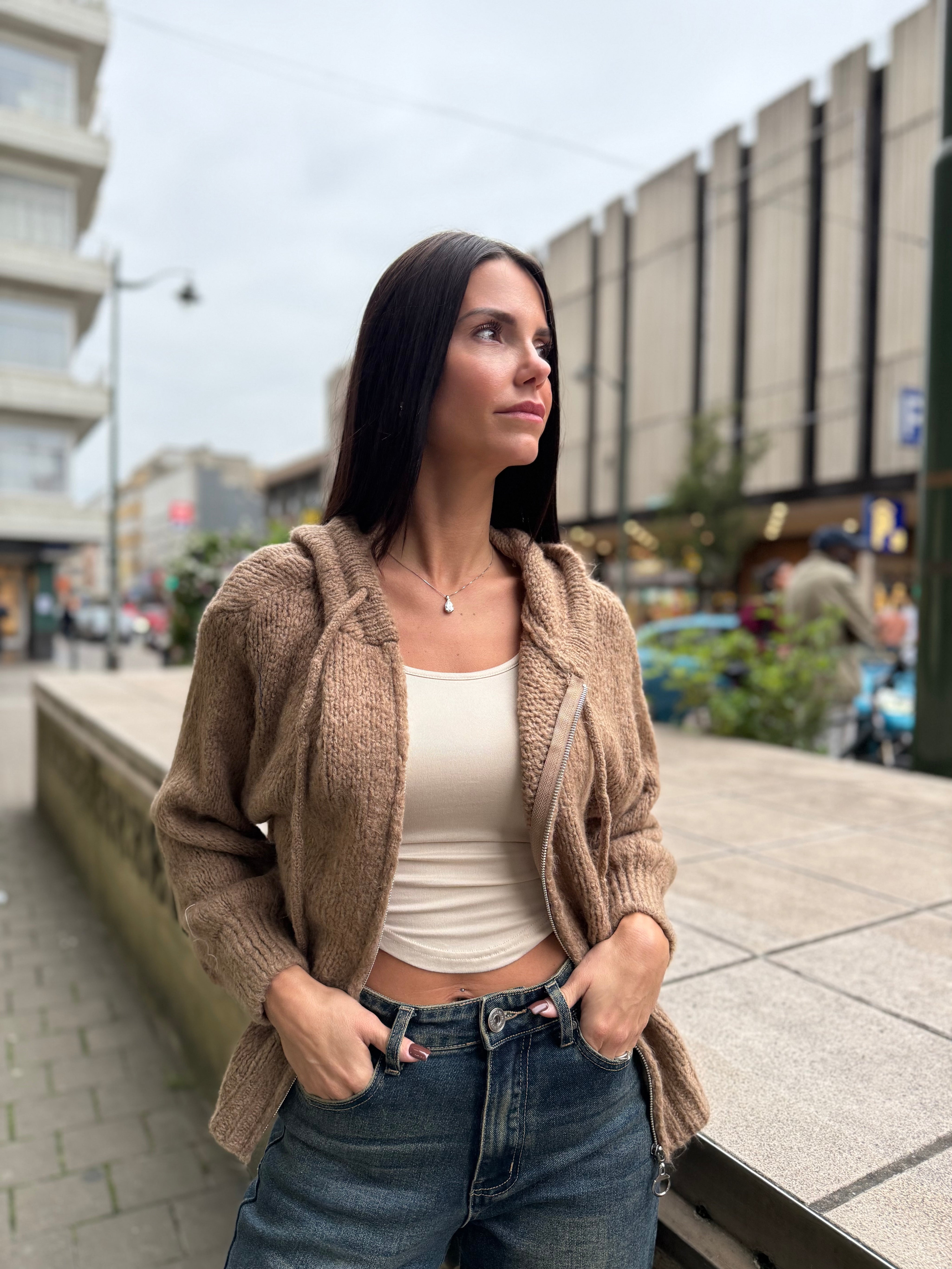 Gilet Mona Camel