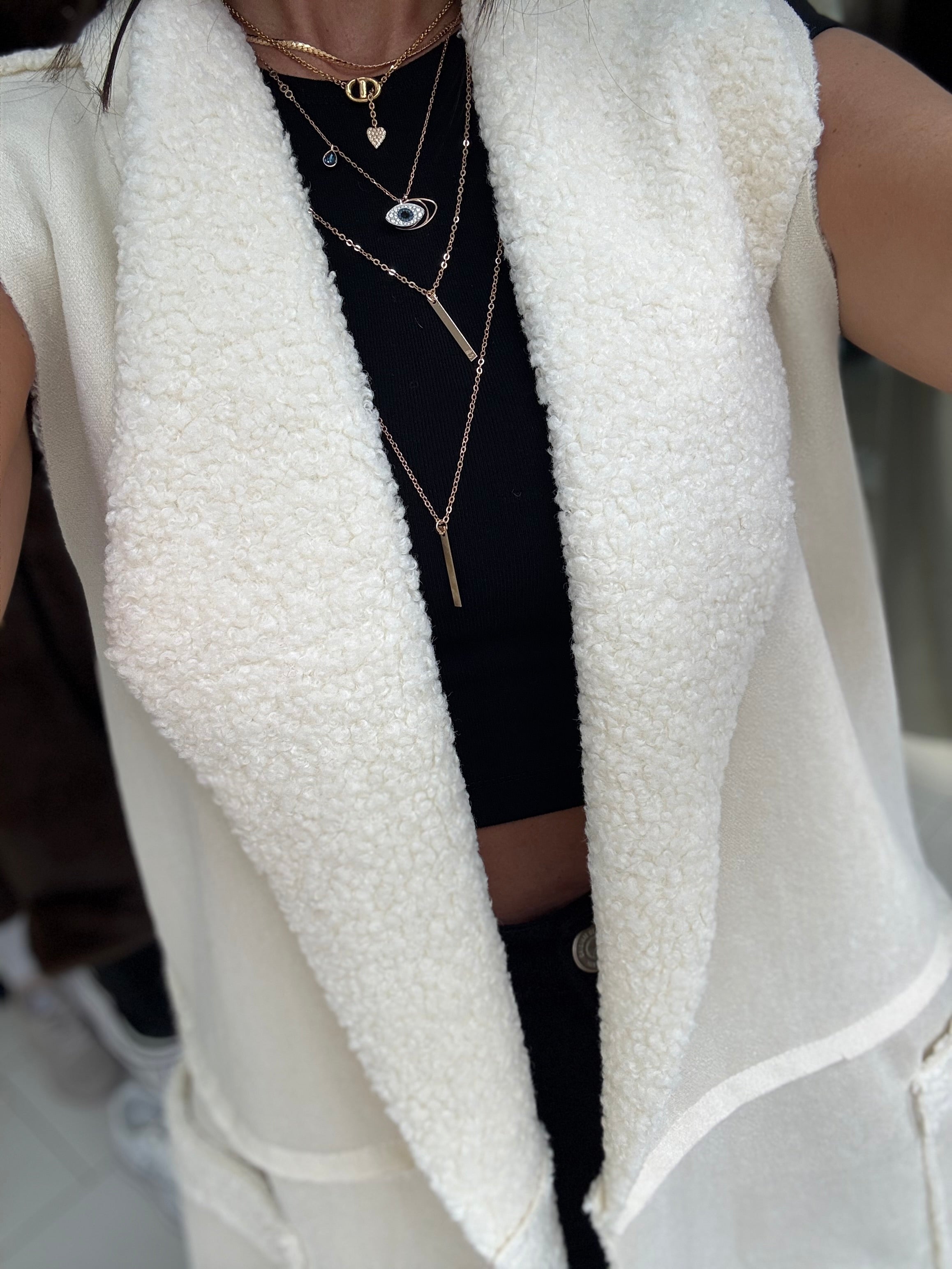 Gilet “Ivory Dream”