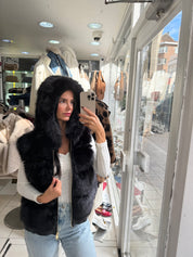 Gilet Black Velvet