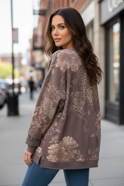 Sweat oversize imprimé