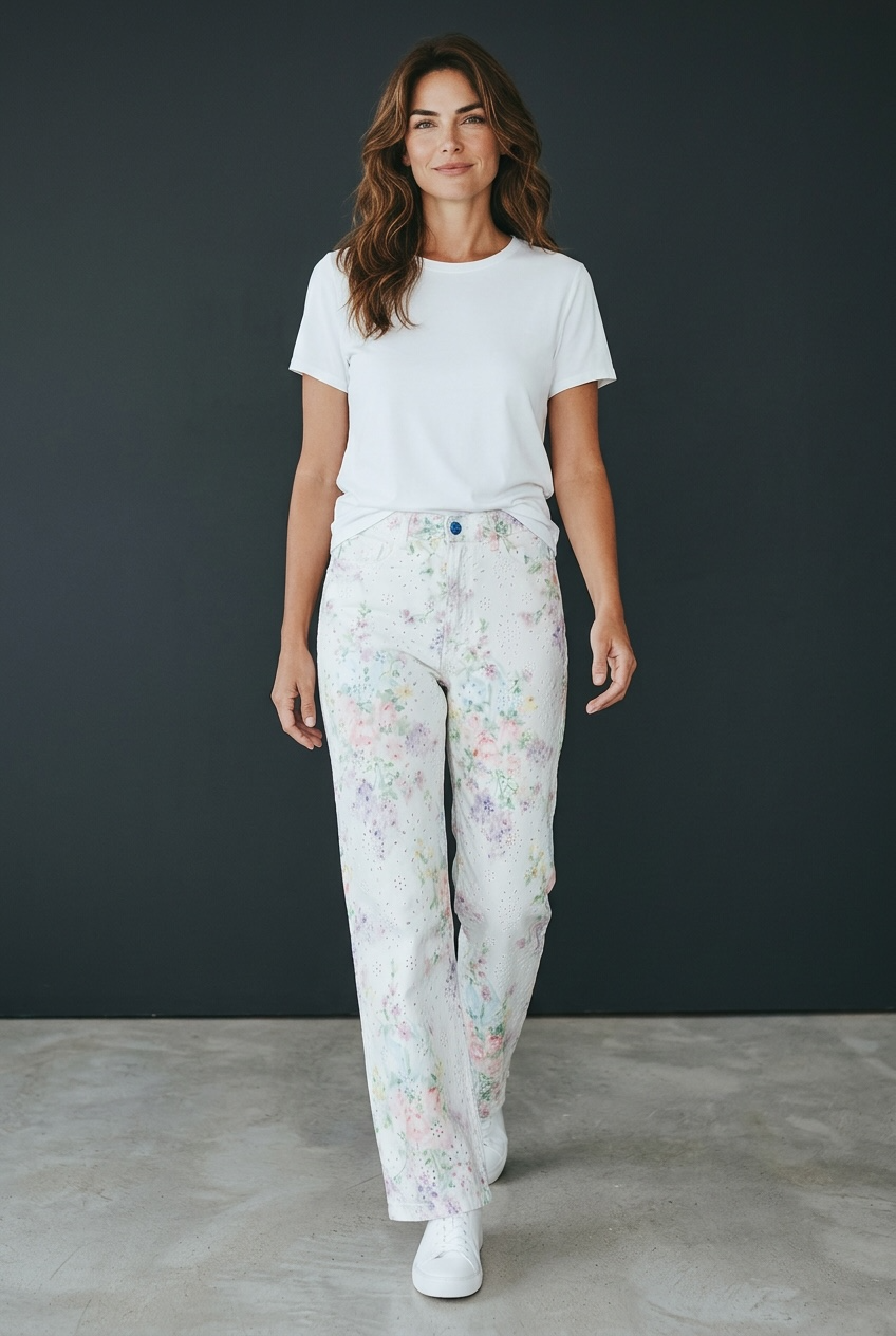 Jeans blossom