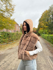 Gilet - ELSA TAUPE