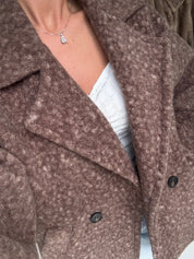 Veste Bouclette “Choco Chic”