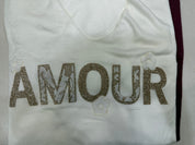 Pull Blanc AMOUR