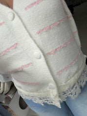 Gilet dentelle