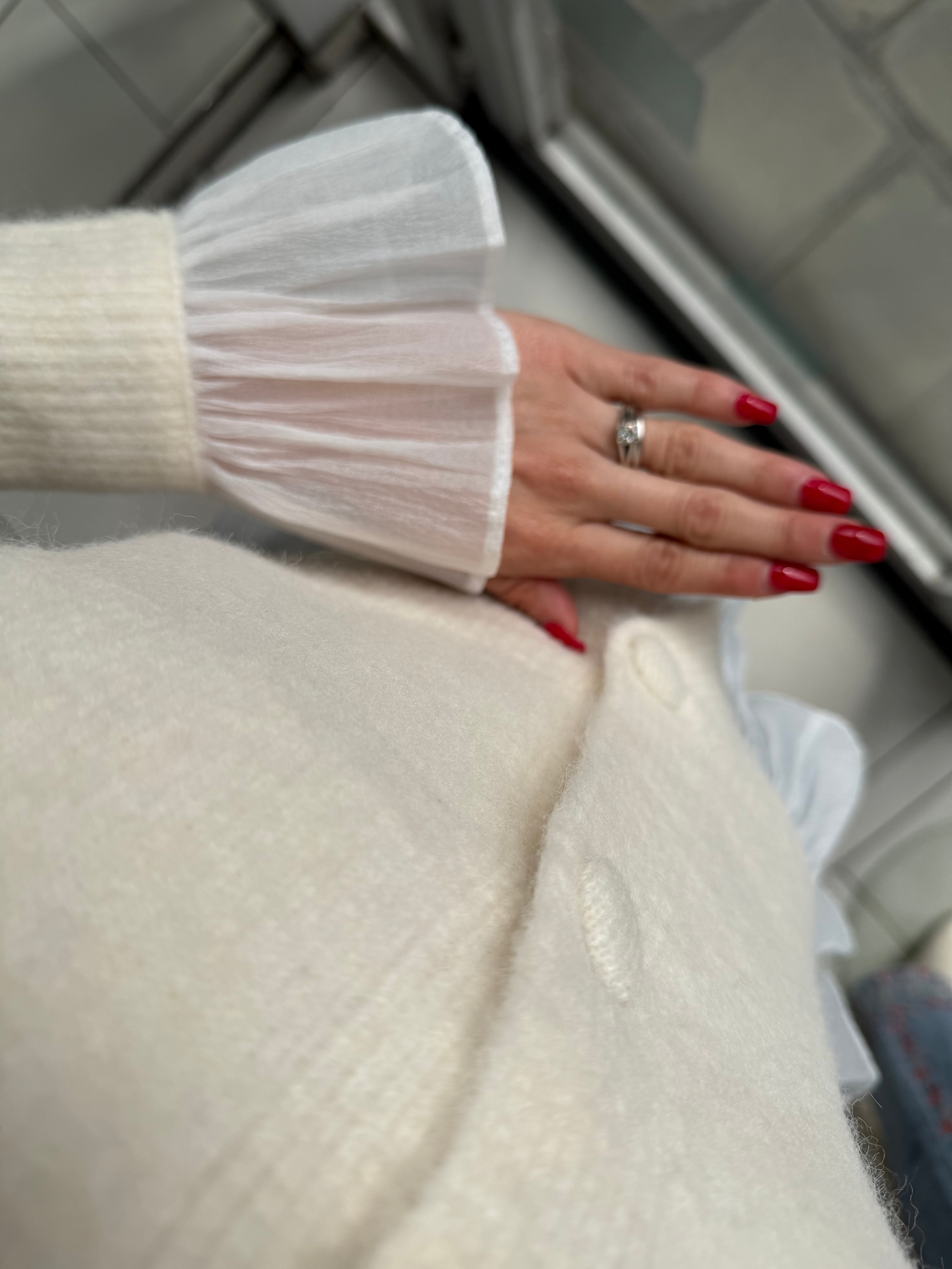 Gilet Eloïse - écru