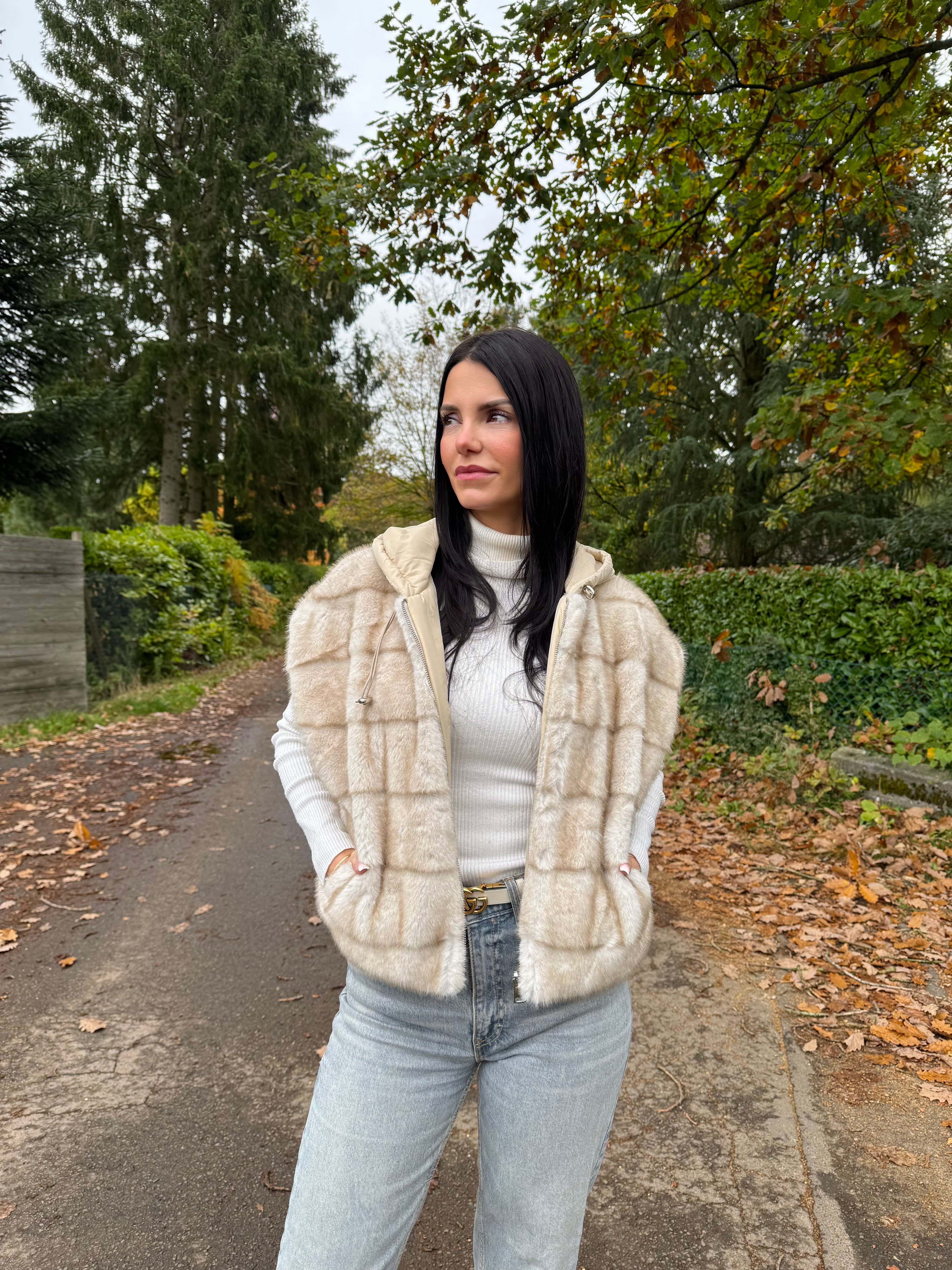 Gilet - ELSA BEIGE