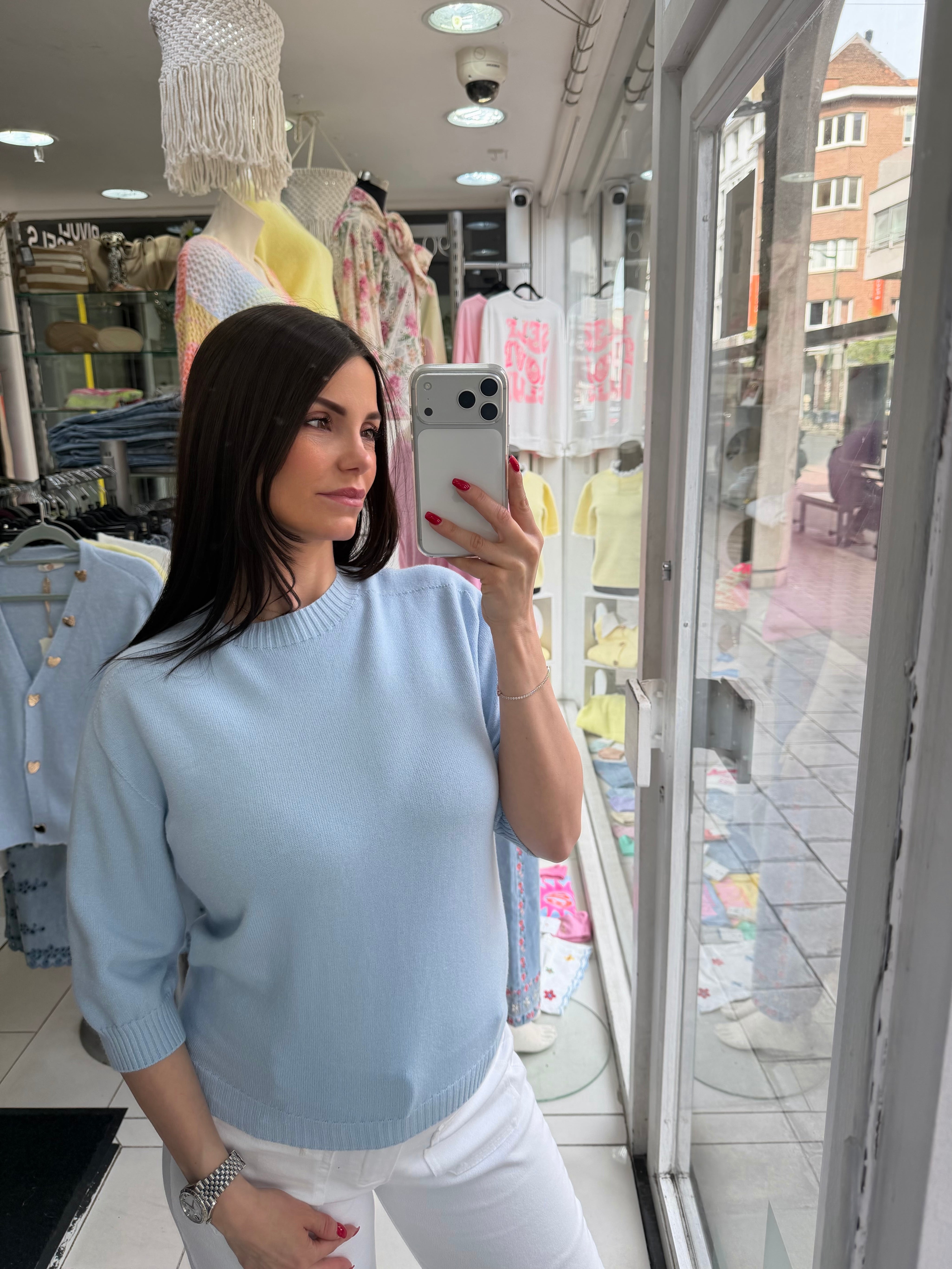 Pull Lucie - ciel
