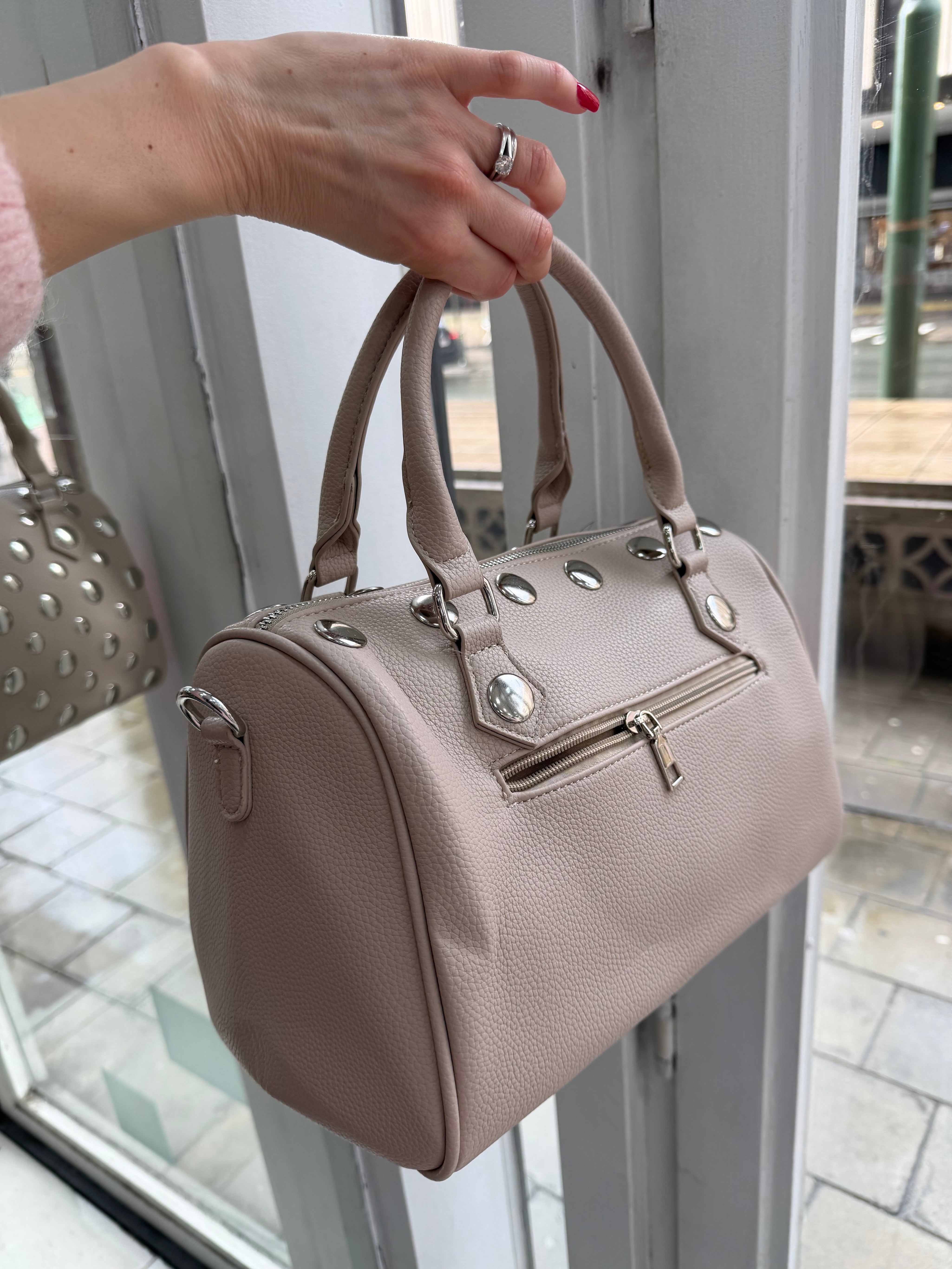 Sac speedy clous - beige
