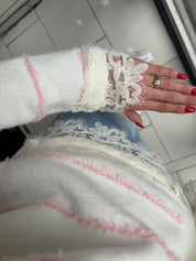 Gilet dentelle