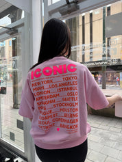Sweat-shirt Iconic - rose
