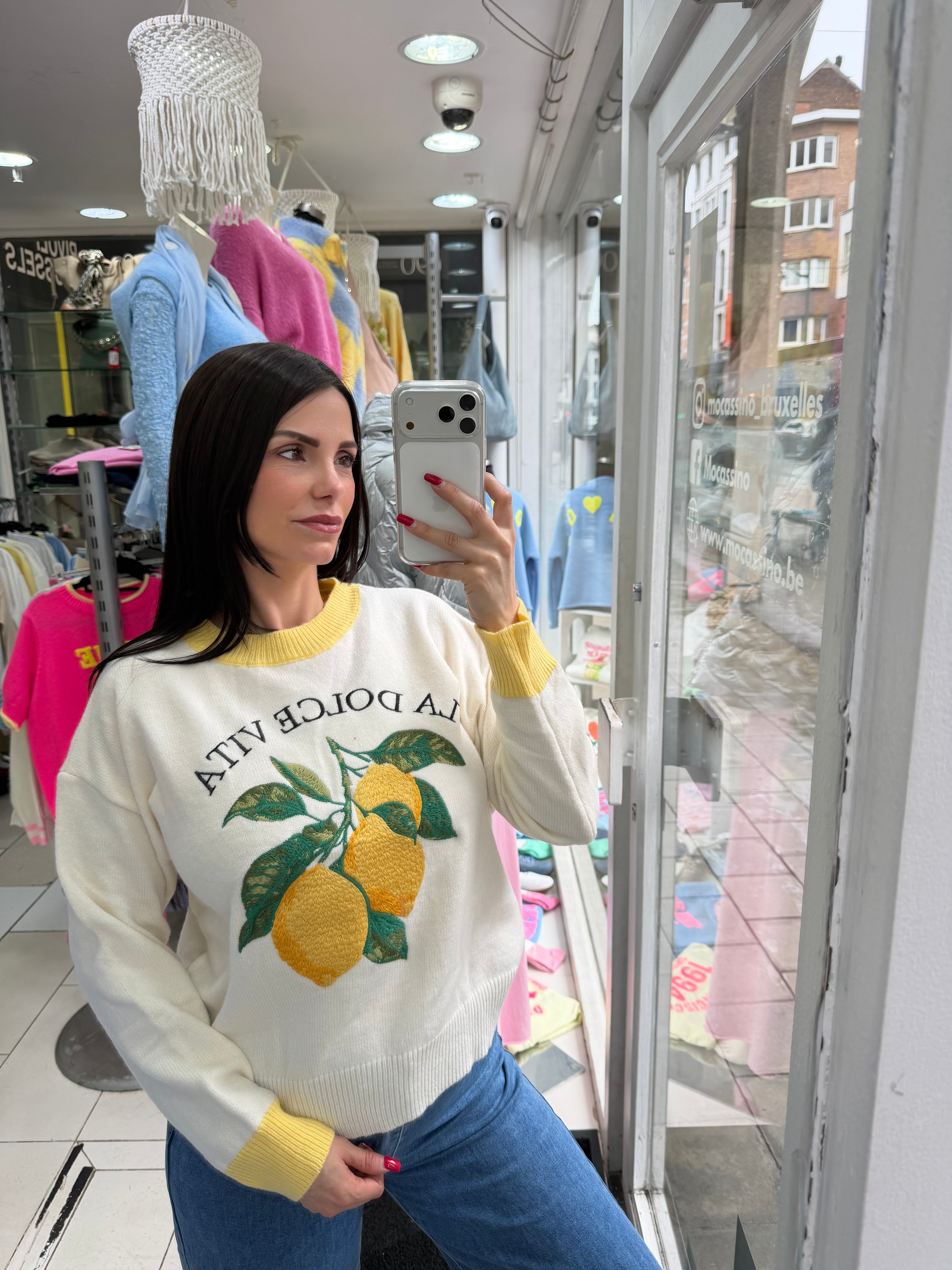 Pull Dolce lemon