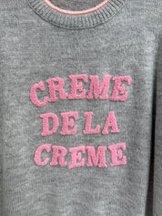 Pull crème - gris