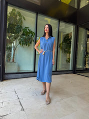 Robe Livia azur