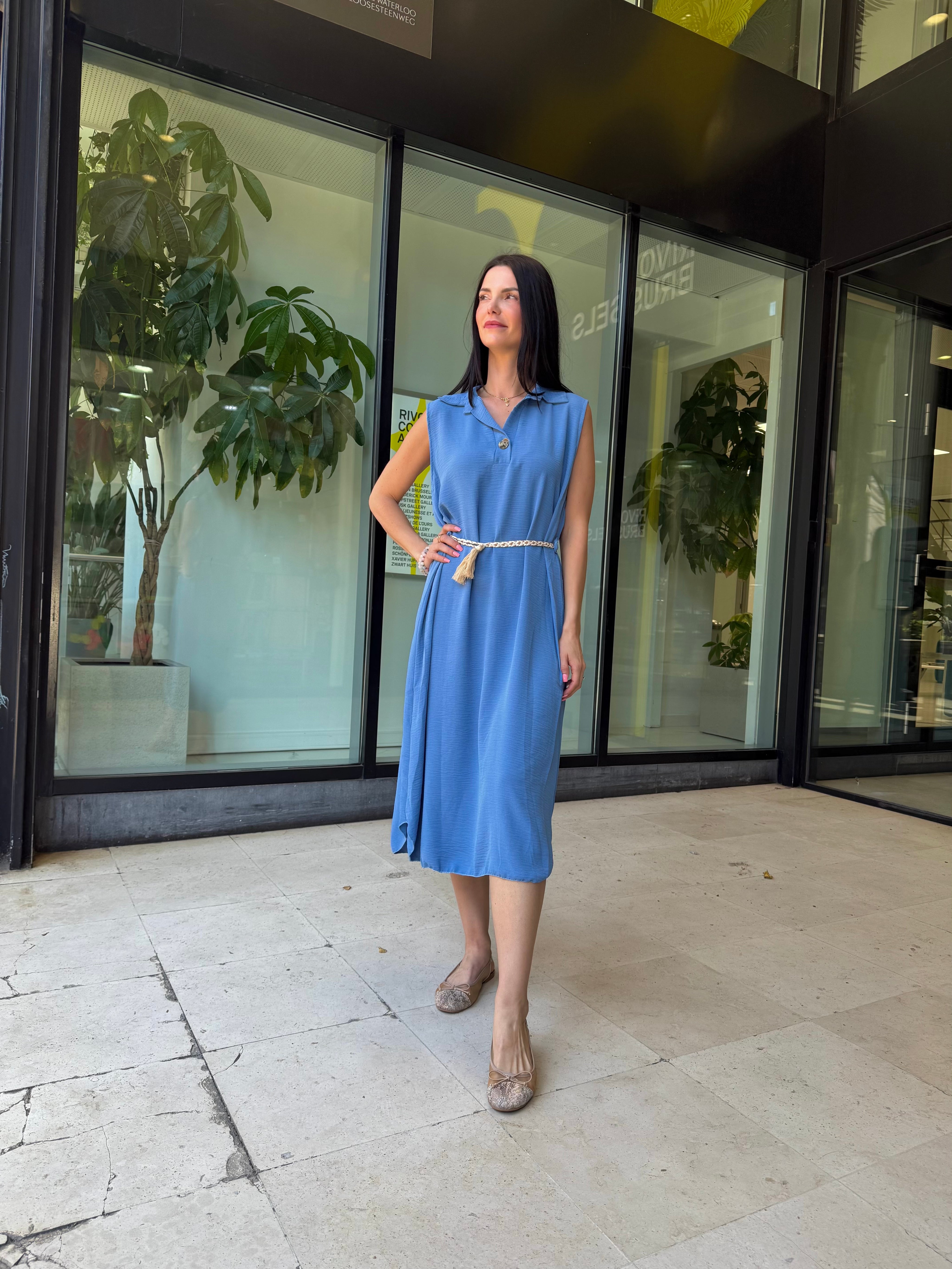 Robe Livia azur