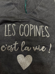 Pull “Les copines c’est la vie !”
