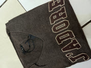 T-shirt léger « J’ADORE » – Chocolat