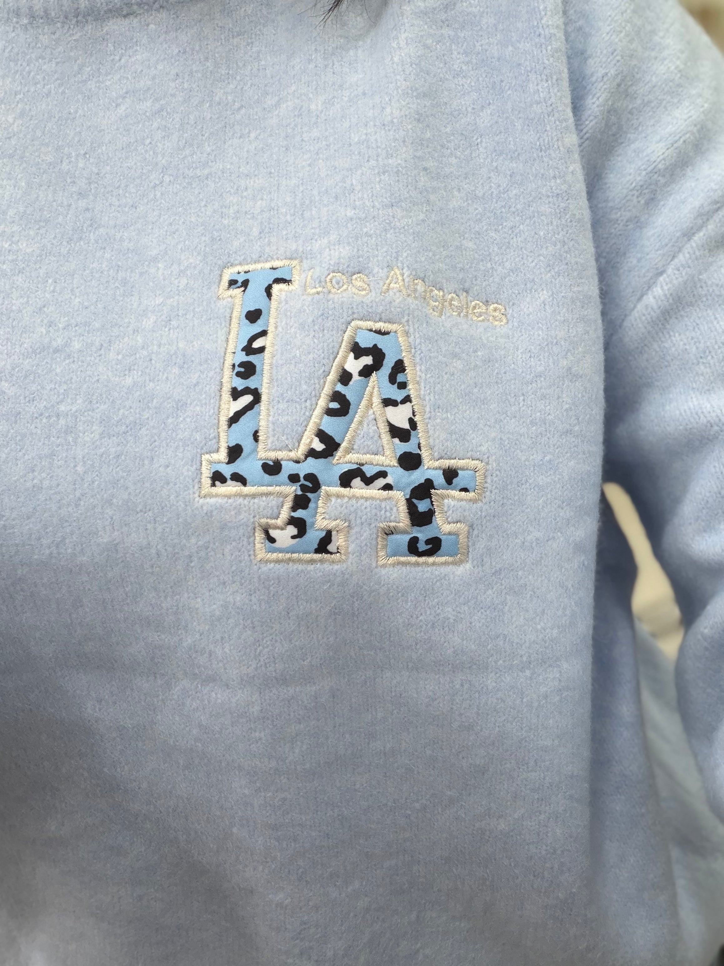 Pull Los Angeles - bleu