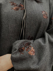 Bombers à sequins - Gris