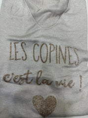 Pull “Les copines c’est la vie !”