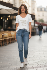 T-shirt conasse & princesse