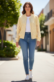 Bombers Flowers - jaune
