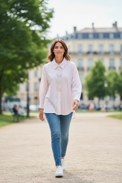 Chemisier Adèle - rose