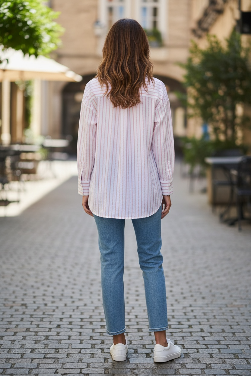 Chemisier Adèle - rose