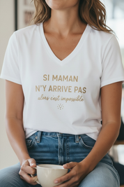 T-shirt «  maman »