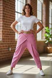 Pantalon Carla - rose