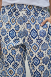Pantalon Anaïs - bleu roi