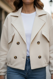 Veste courte - beige