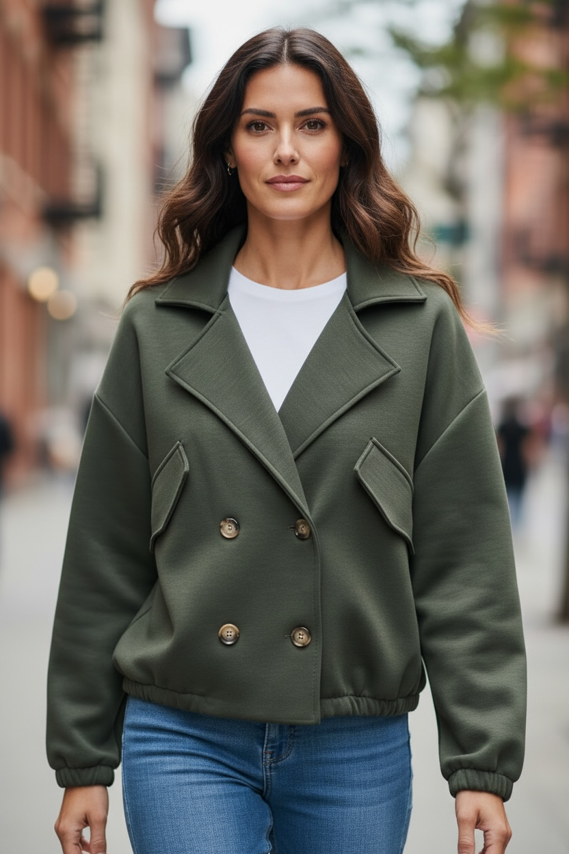 Veste courte - kaki