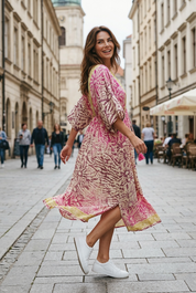 Robe Valentina - fushia