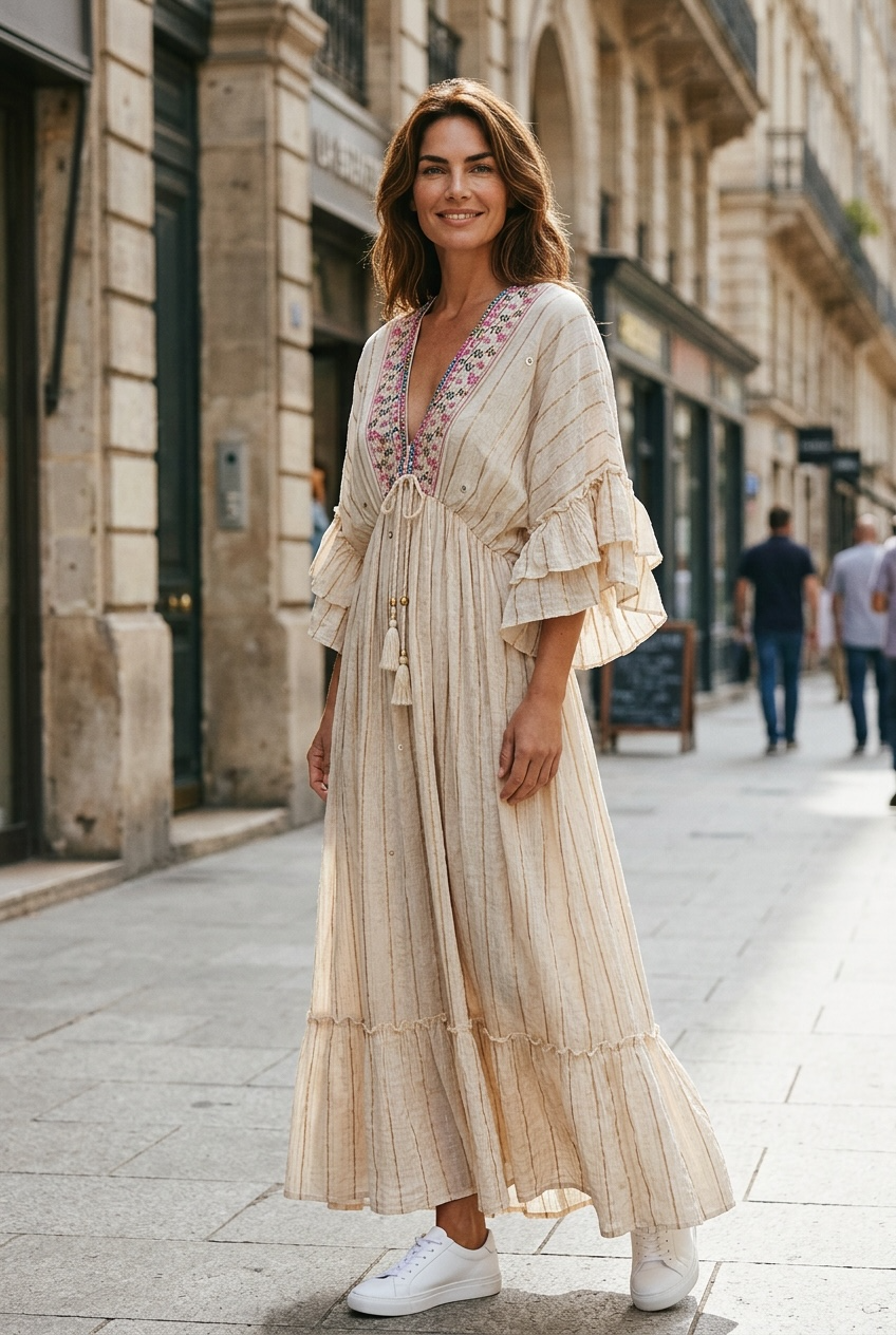 Robe Gaby - crème