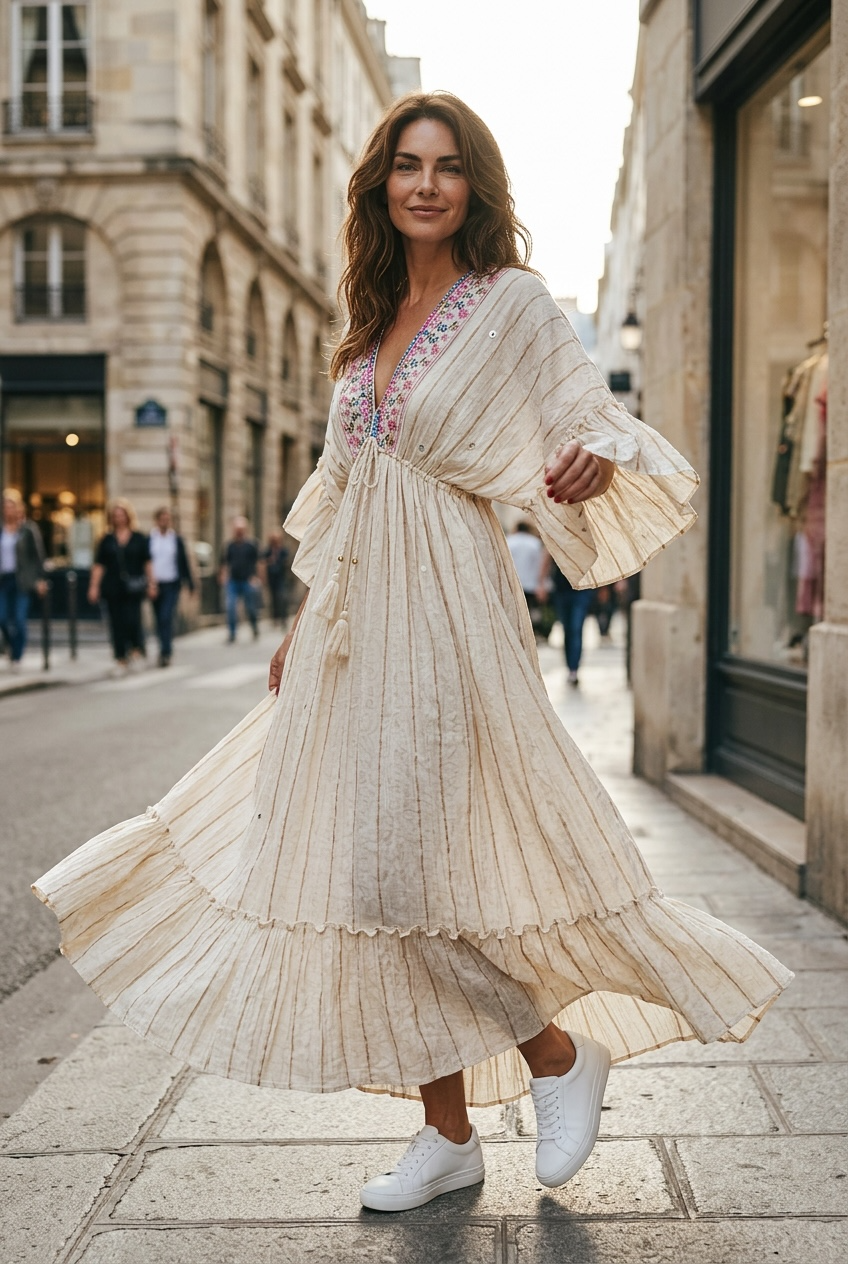 Robe Gaby - crème