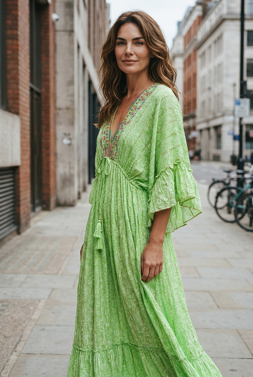 Robe Gaby - verte