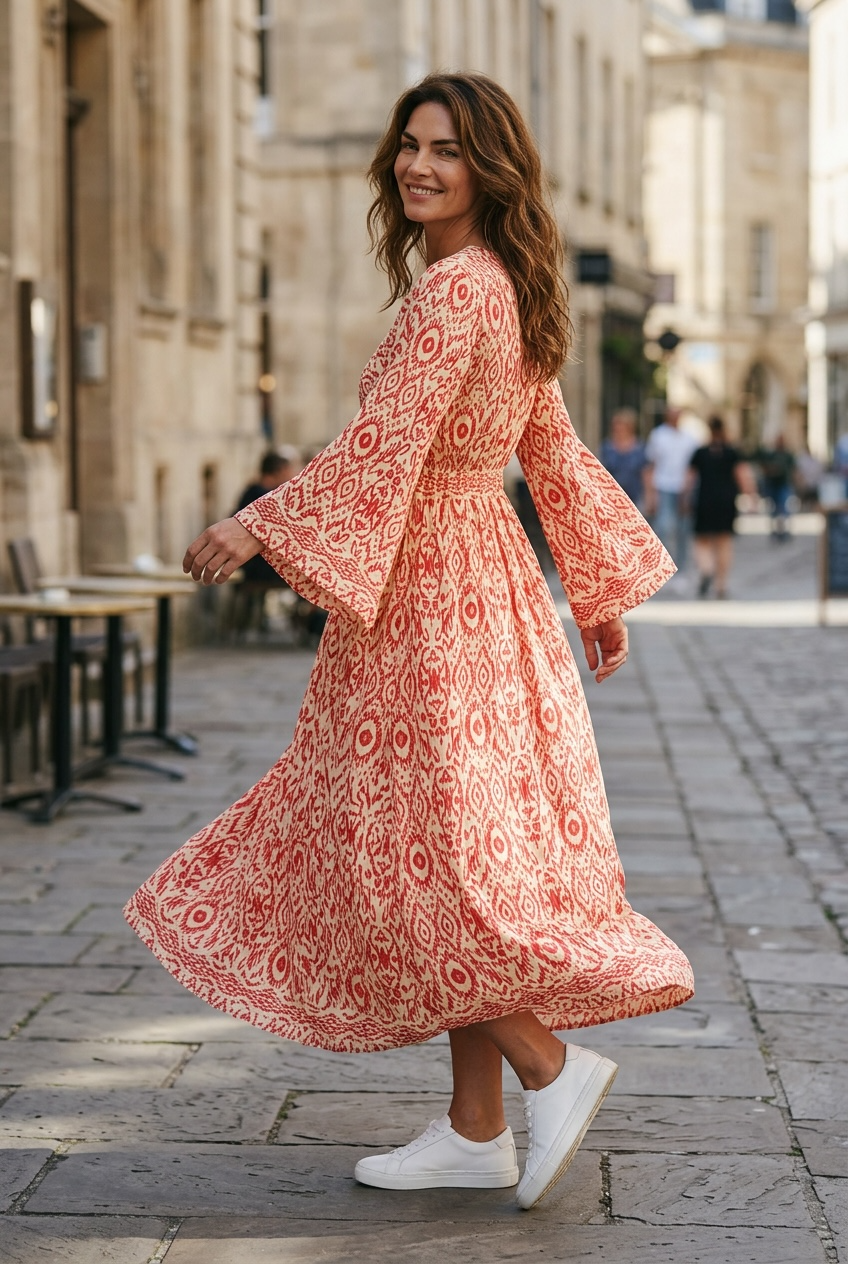 Robe Ambre - rouge