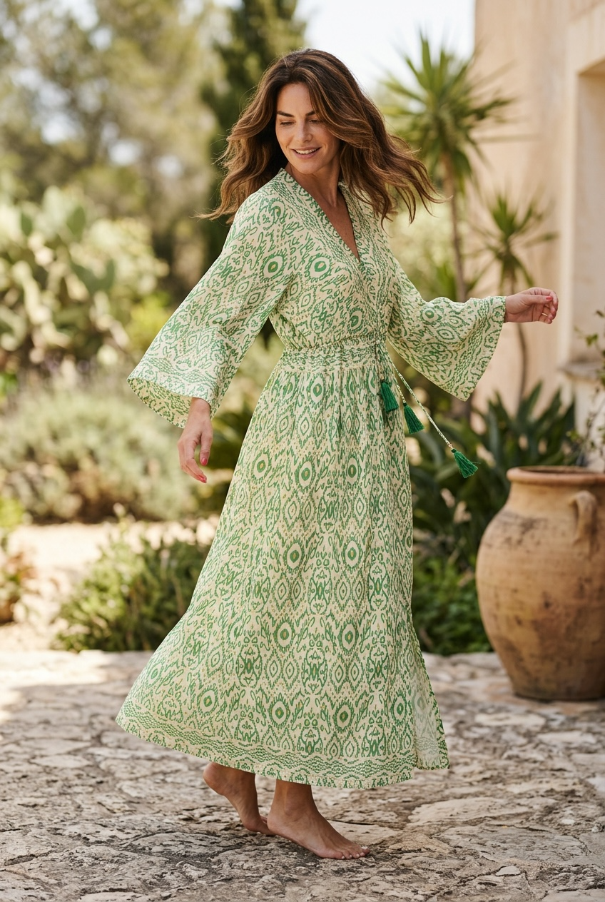 Robe Ambre - Verde