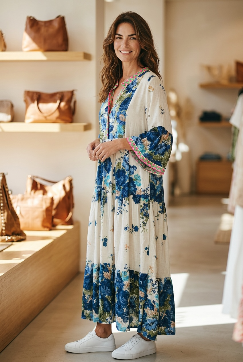 Robe Isabella - Marine