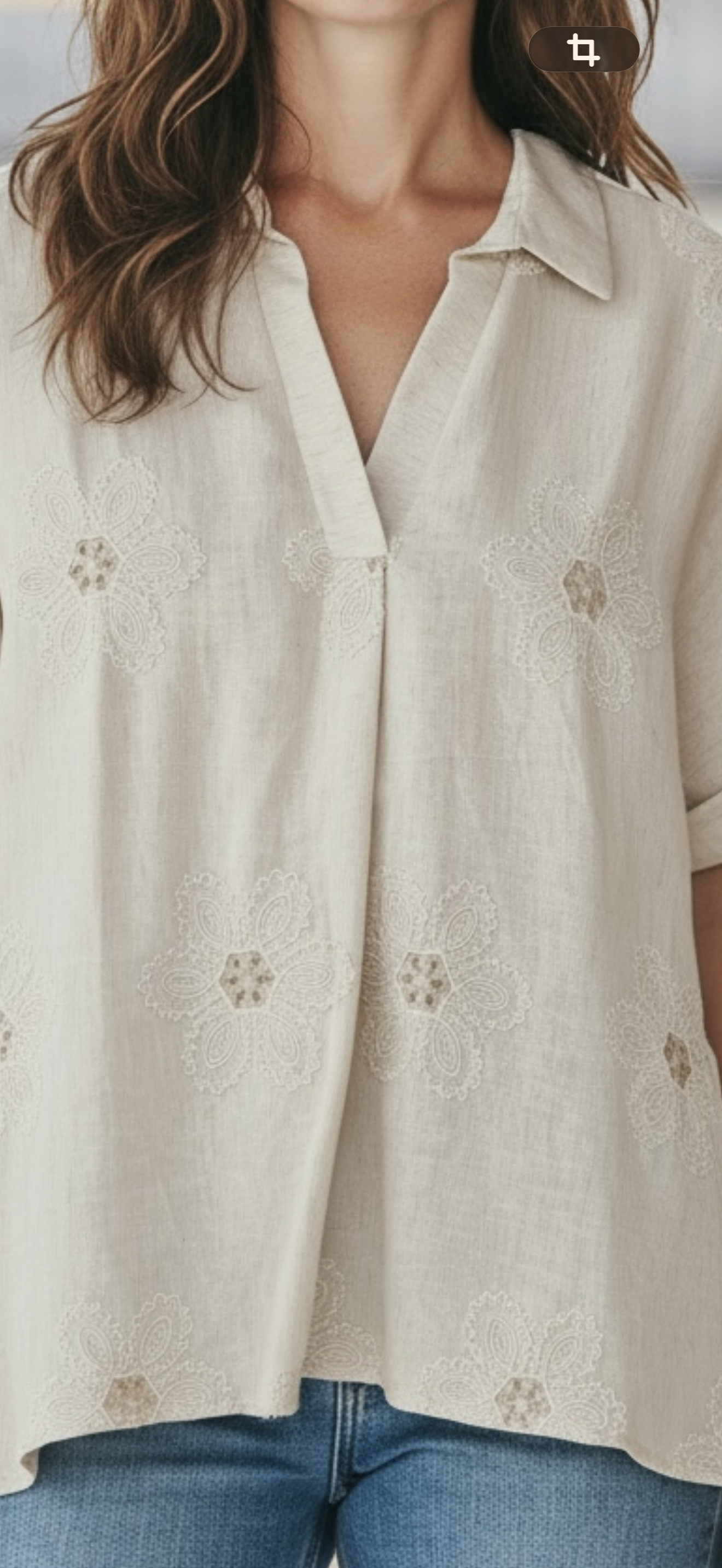 Blouse Bianca - beige
