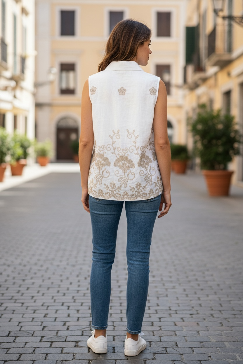 Chemise Mila - blanc