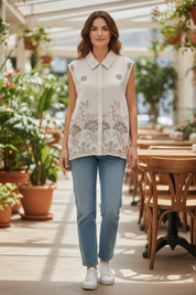 Chemise Mila - beige
