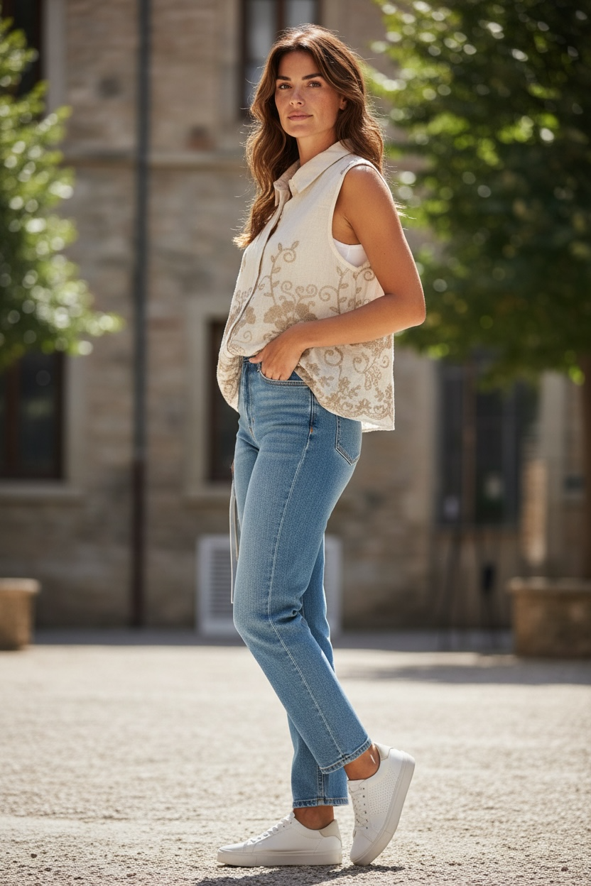 Chemise Mila - beige