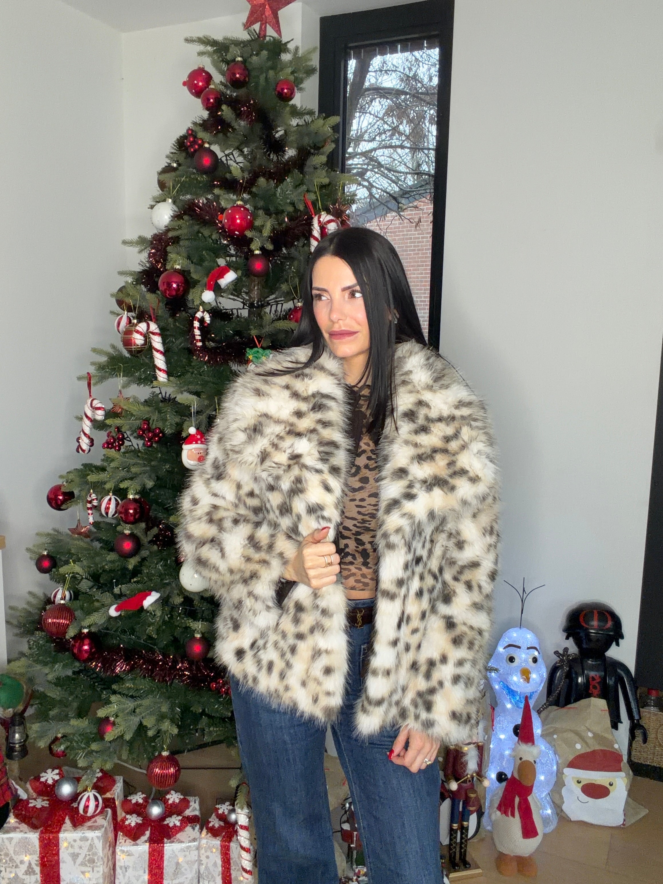 Veste Léo - fausse fourrure