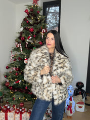 Veste Léo - fausse fourrure