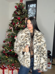 Veste Léo - fausse fourrure