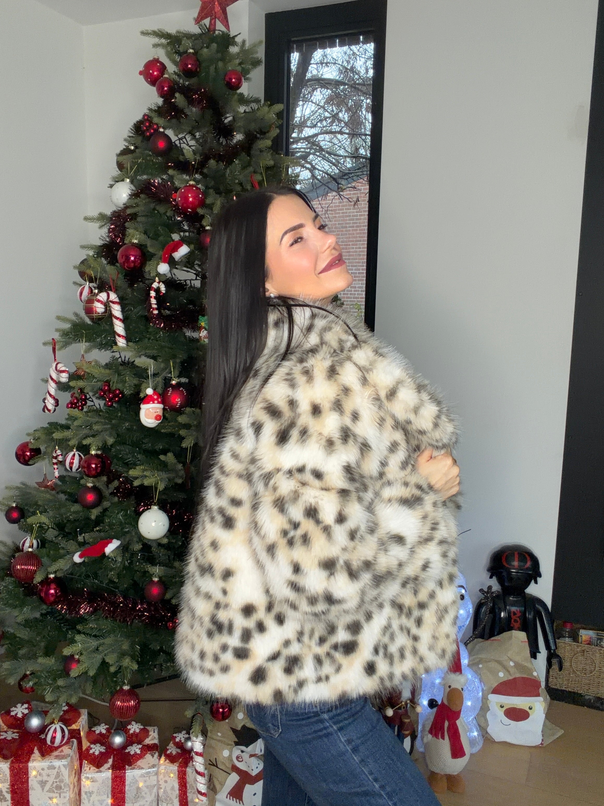 Veste Léo - fausse fourrure